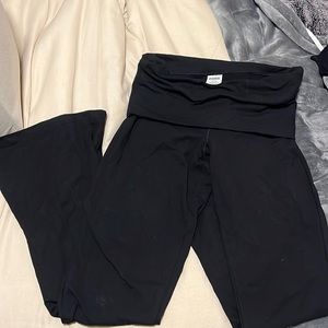 Pink boot cut leggings